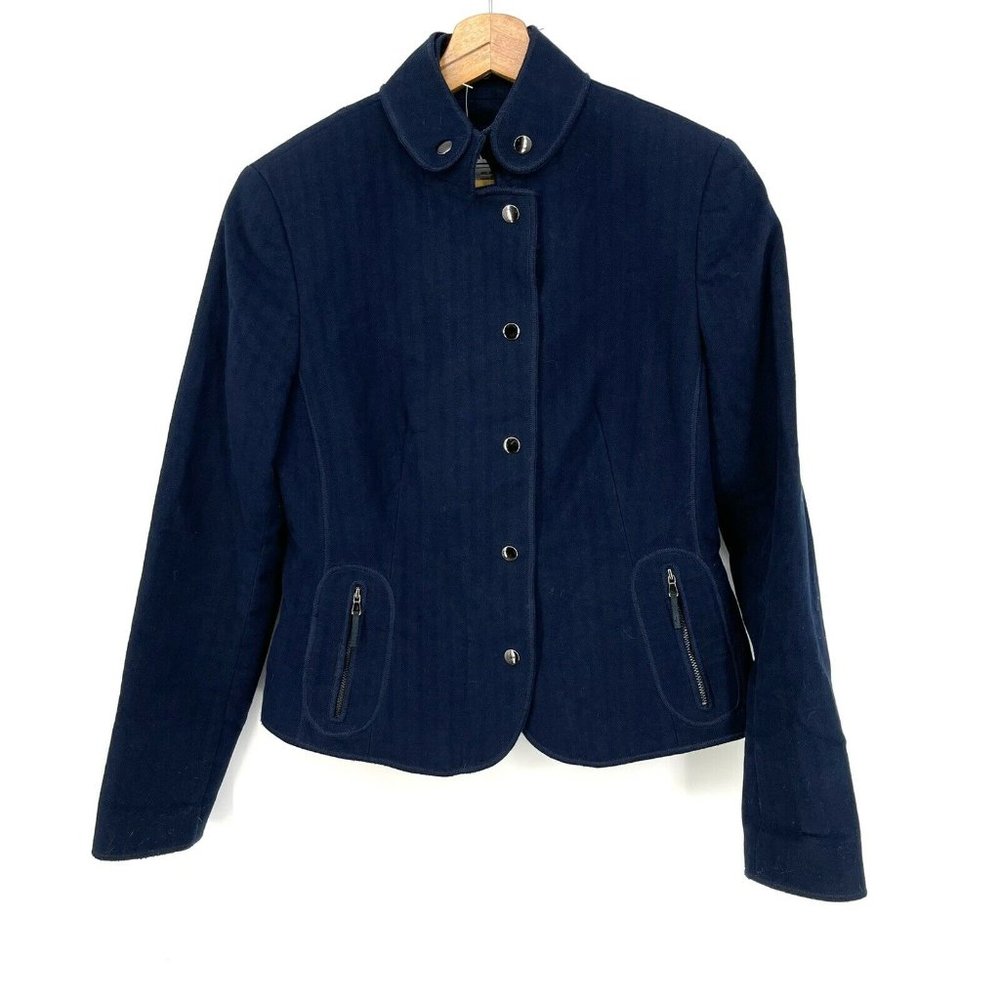 Size 8 Carlisle Women's Velvet Embellished Button